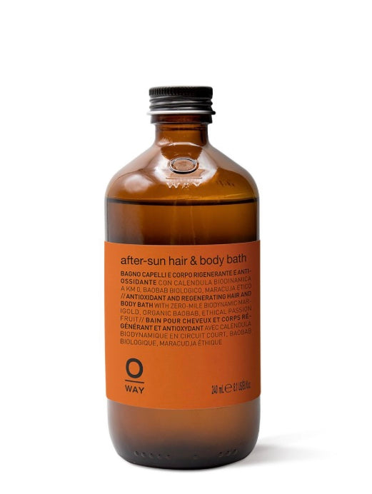 after-sun hair and body bath